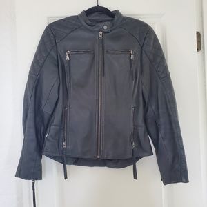 Black Arrow Women's Motorcycle Jacket, Size S